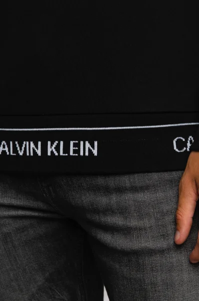 Pulóver | Regular Fit Calvin Klein 	fekete	