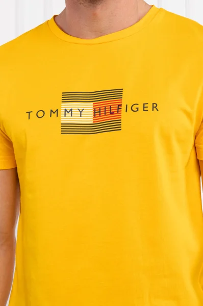 Póló | Regular Fit Tommy Hilfiger 	arany	