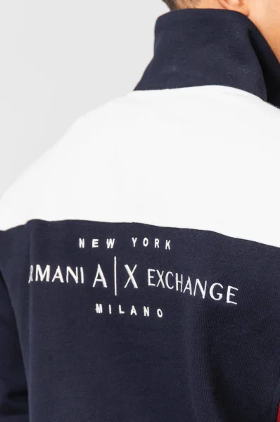 Pulóver | Loose fit Armani Exchange 	sötét kék	