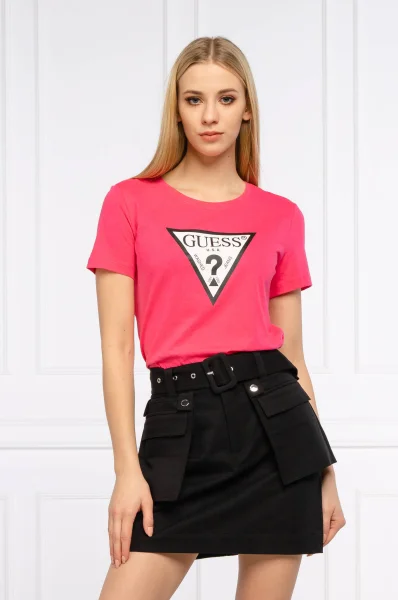 T-shirt ORIGINAL | Regular Fit GUESS 	rózsaszín	