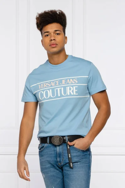 Póló T.MOUSE | Regular Fit Versace Jeans Couture kék