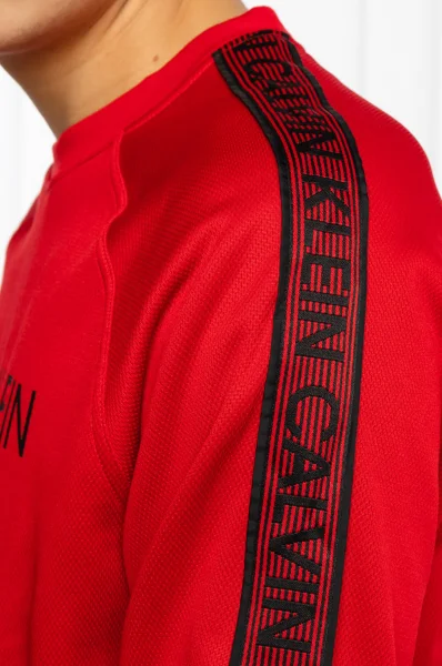 Pulóver | Regular Fit Calvin Klein Performance 	piros	