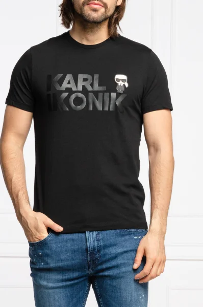 Póló | Regular Fit Karl Lagerfeld 	fekete	