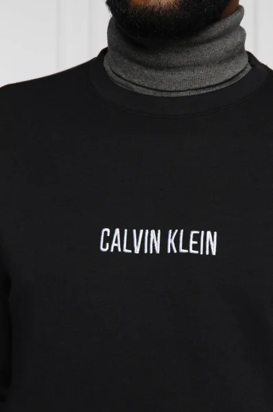 Pulóver | Regular Fit Calvin Klein Performance 	fekete	