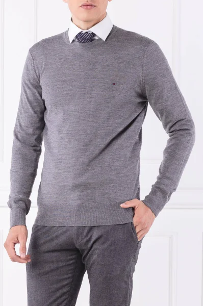 Kötött pulóver | Regular Fit Tommy Tailored 	szürke	
