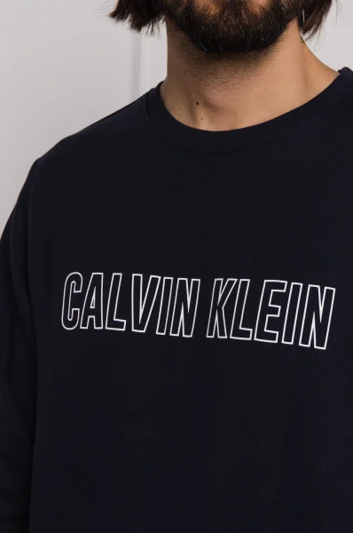 Pulóver | Regular Fit Calvin Klein Performance 	sötét kék	