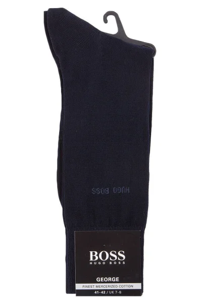 George Bs Uni Socks BOSS BLACK 	sötét kék	