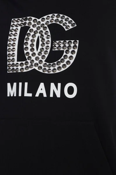 Pulóver | Regular Fit Dolce & Gabbana 	fekete	