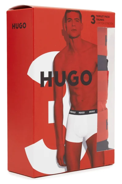 3 db-os boxeralsó szett Hugo Bodywear 	piros	