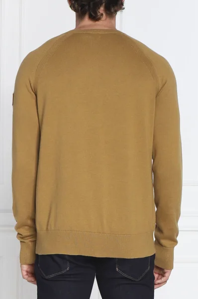 Kötött pulóver | Regular Fit Calvin Klein 	mustársárga	