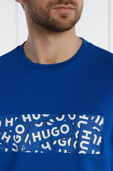 Póló Nalayo | Regular Fit Hugo Blue 	élénk kék	