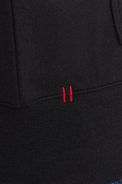 Pulóver Logo Jacket Hood | Classic fit Hugo Bodywear 	fekete	