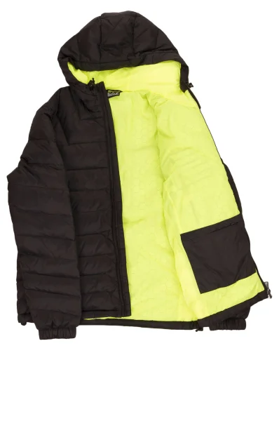 Jacket with warming system EA7 	fekete	