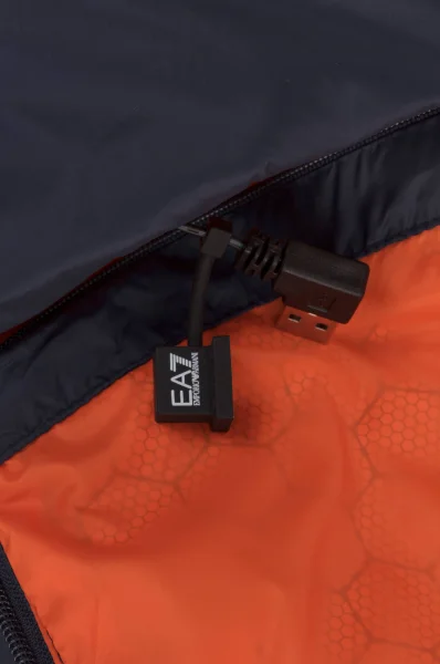 Jacket with warming system EA7 	sötét kék	