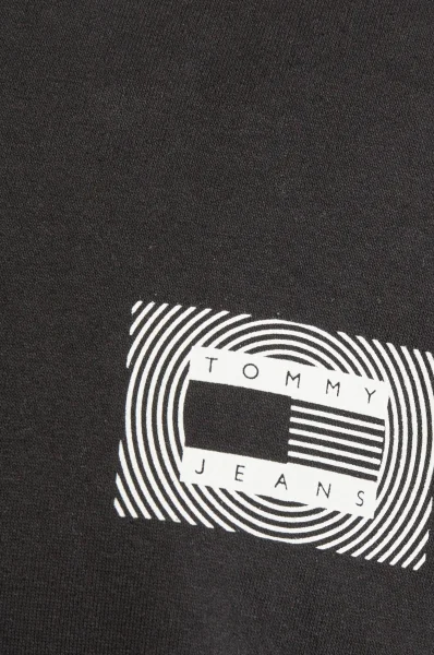 Pulóver TJM GLOBAL UNITEES | Relaxed fit Tommy Jeans 	fekete	