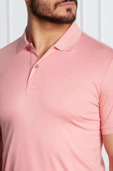 Tenisz póló | Slim Fit Calvin Klein 	rózsaszín	