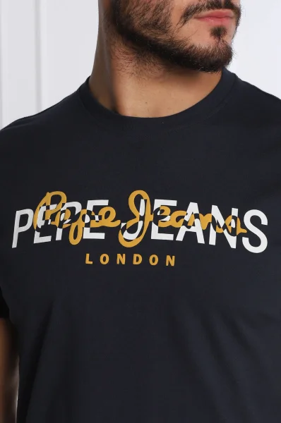 Póló THIERRY | Regular Fit Pepe Jeans London 	sötét kék	