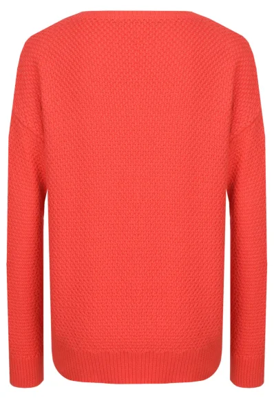 Kötött pulóver Larix | Regular Fit Desigual 	piros	