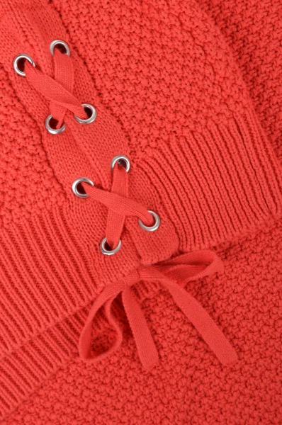 Kötött pulóver Larix | Regular Fit Desigual 	piros	