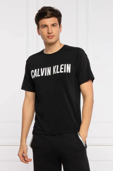 Póló | Regular Fit Calvin Klein Performance 	fekete	