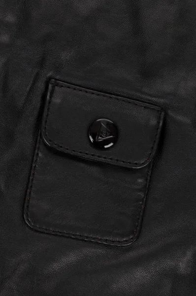 Leather jacket Ice Play 	fekete	