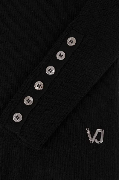 Woolen sweater Versace Jeans 	fekete	