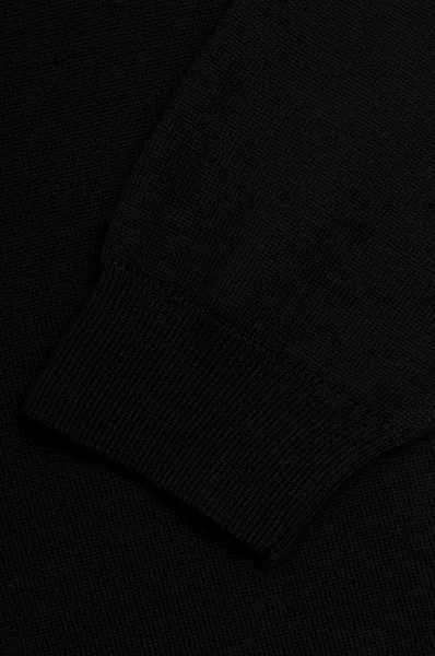 Kötött pulóver Baram-L | Regular Fit BOSS BLACK 	fekete	