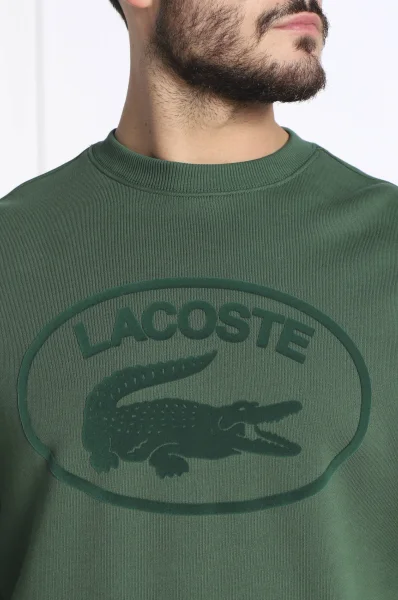 Pulóver | Relaxed fit Lacoste 	zöld	