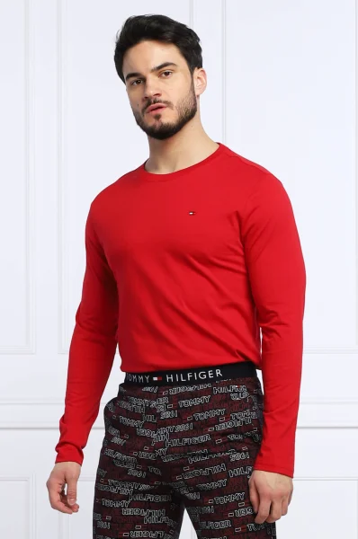 Pizsama | Regular Fit Tommy Hilfiger 	piros	