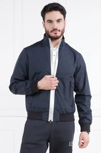 Kabát | Regular Fit EA7 	sötét kék	