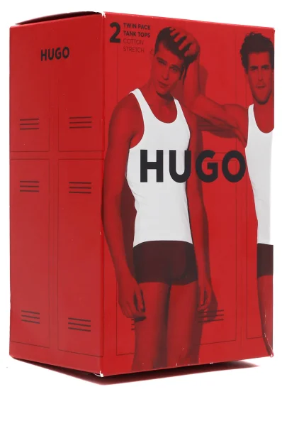 2 db-os tank top Hugo Bodywear 	piros	