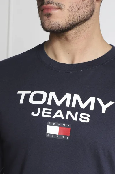 Longsleeve | Regular Fit Tommy Jeans 	sötét kék	