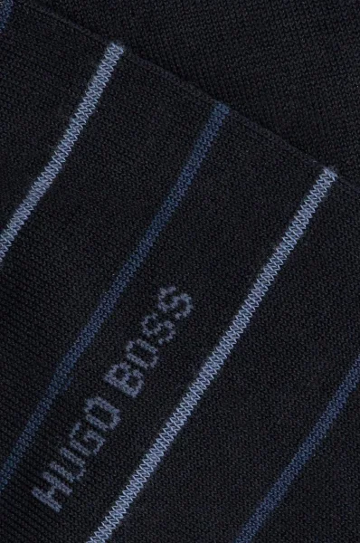 Fine Stripe 2-pack Socks BOSS BLACK 	sötét kék	