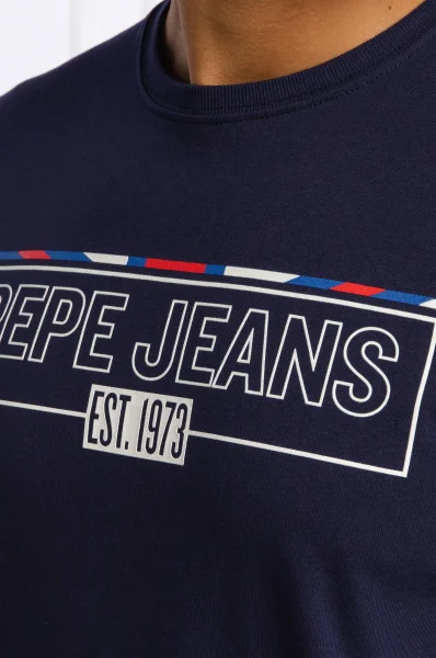 Póló DENNIS | Regular Fit Pepe Jeans London 	sötét kék	