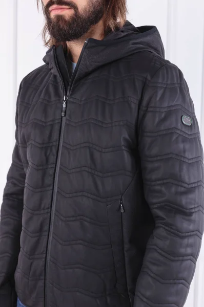 Kabát Junco 1 | Regular Fit BOSS GREEN 	fekete	