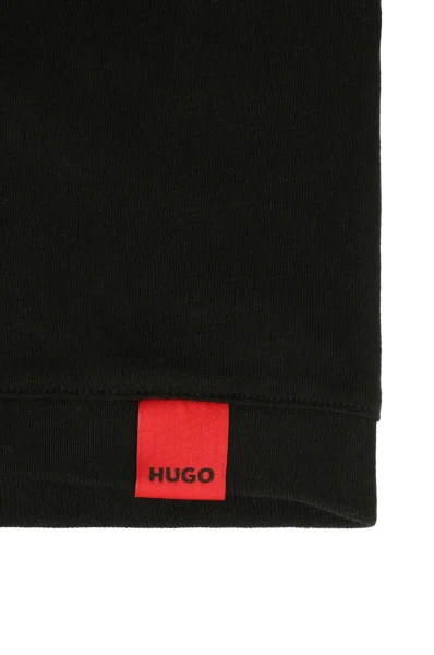 Póló Labelled | Regular Fit Hugo Bodywear 	fekete	