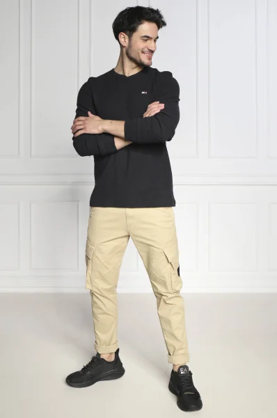 Kötött pulóver JASPE | Regular Fit Tommy Jeans 	fekete	