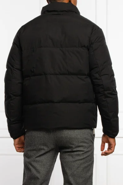 Steppelt kabát | Regular Fit Emporio Armani 	fekete	