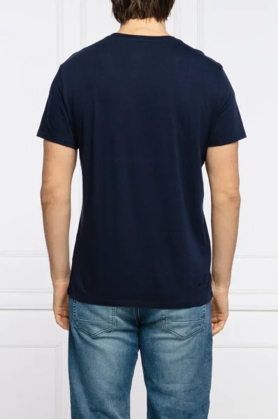 T-shirt | Slim Fit Lacoste 	sötét kék	