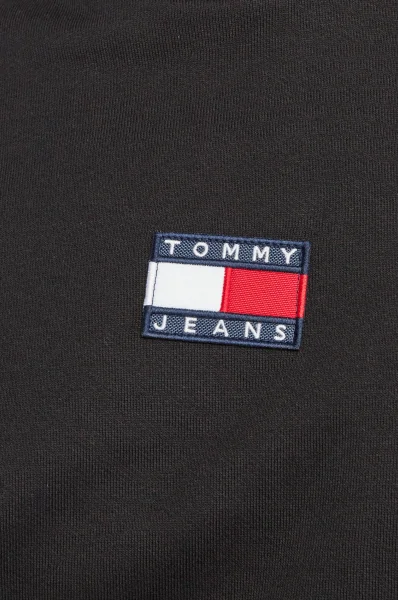 Pulóver | Relaxed fit Tommy Jeans 	fekete	