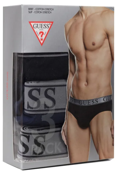 Briefs 3 Pack  Guess 	fekete	