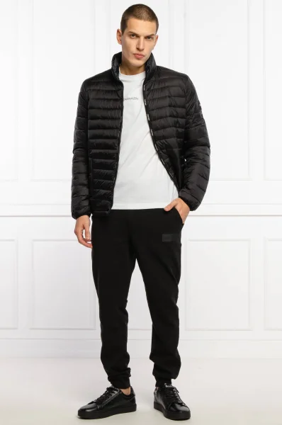 Kétoldalas kabát | Regular Fit Calvin Klein 	fekete	