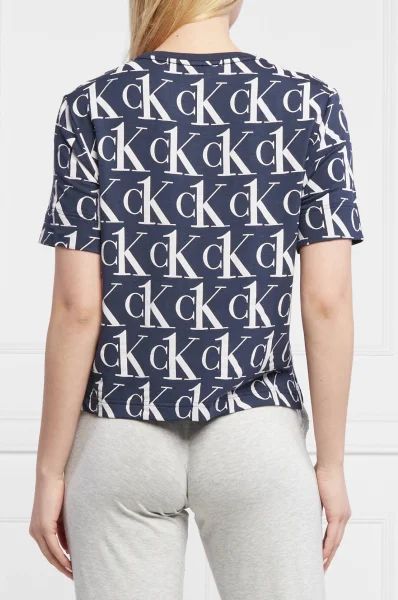 Pizsamafelső [ | Regular Fit Calvin Klein Underwear 	sötét kék	