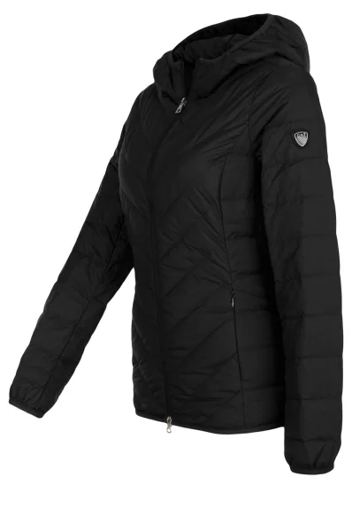 Kabát | Slim Fit EA7 	fekete	