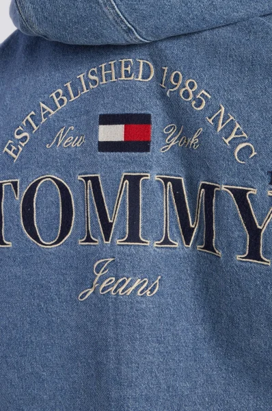 Bélelt kabát SHERPA | Regular Fit Tommy Jeans 	kék	