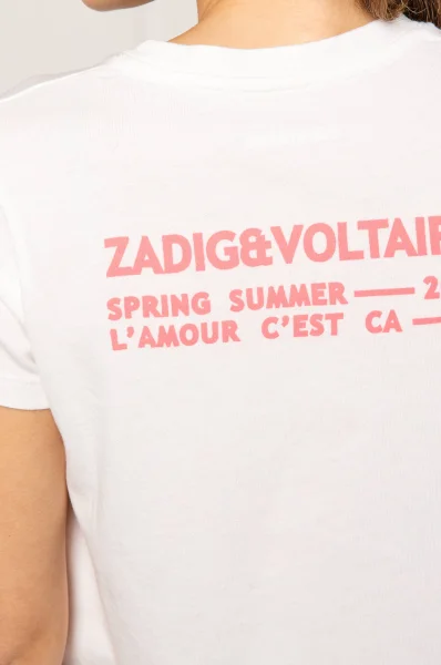 Póló AZEDI AMOUR Zadig&Voltaire 	fehér	