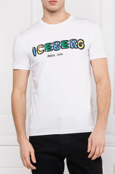Póló | Regular Fit Iceberg 	fehér	