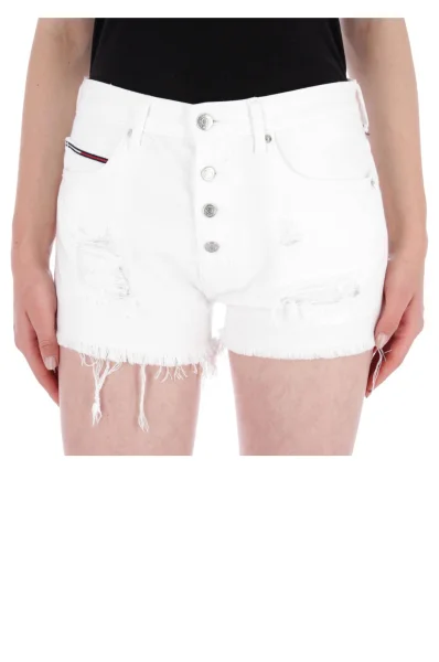 Short hotpant | Regular Fit Tommy Jeans 	fehér	