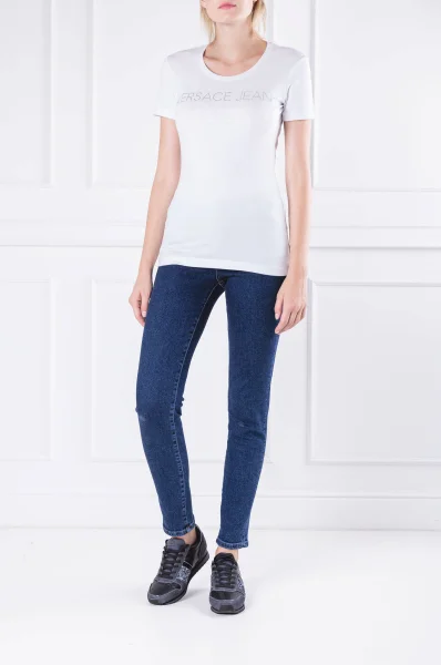 Póló | Regular Fit Versace Jeans 	fehér	