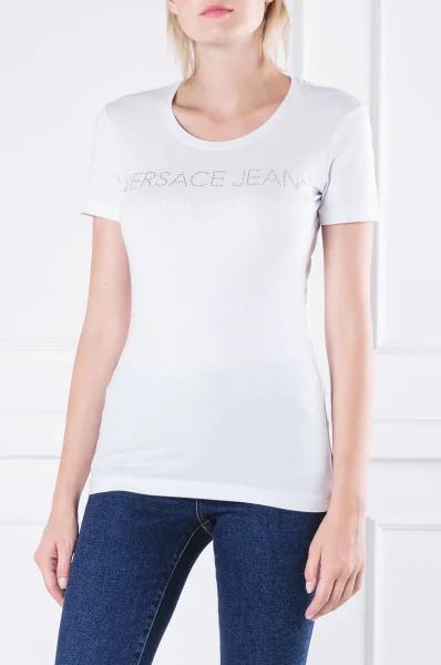 Póló | Regular Fit Versace Jeans 	fehér	